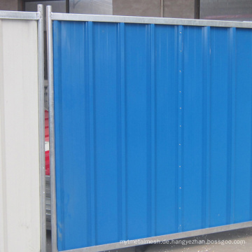 Temporary Steel Hoarding / Steel Hoarding Panels /Heavy Duty Hoarding